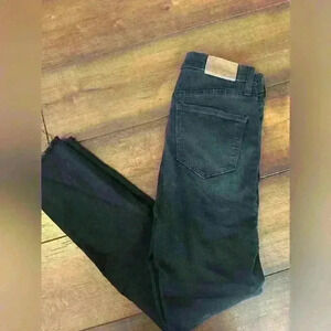 Madewell roadtripper black skinny jeans size 27